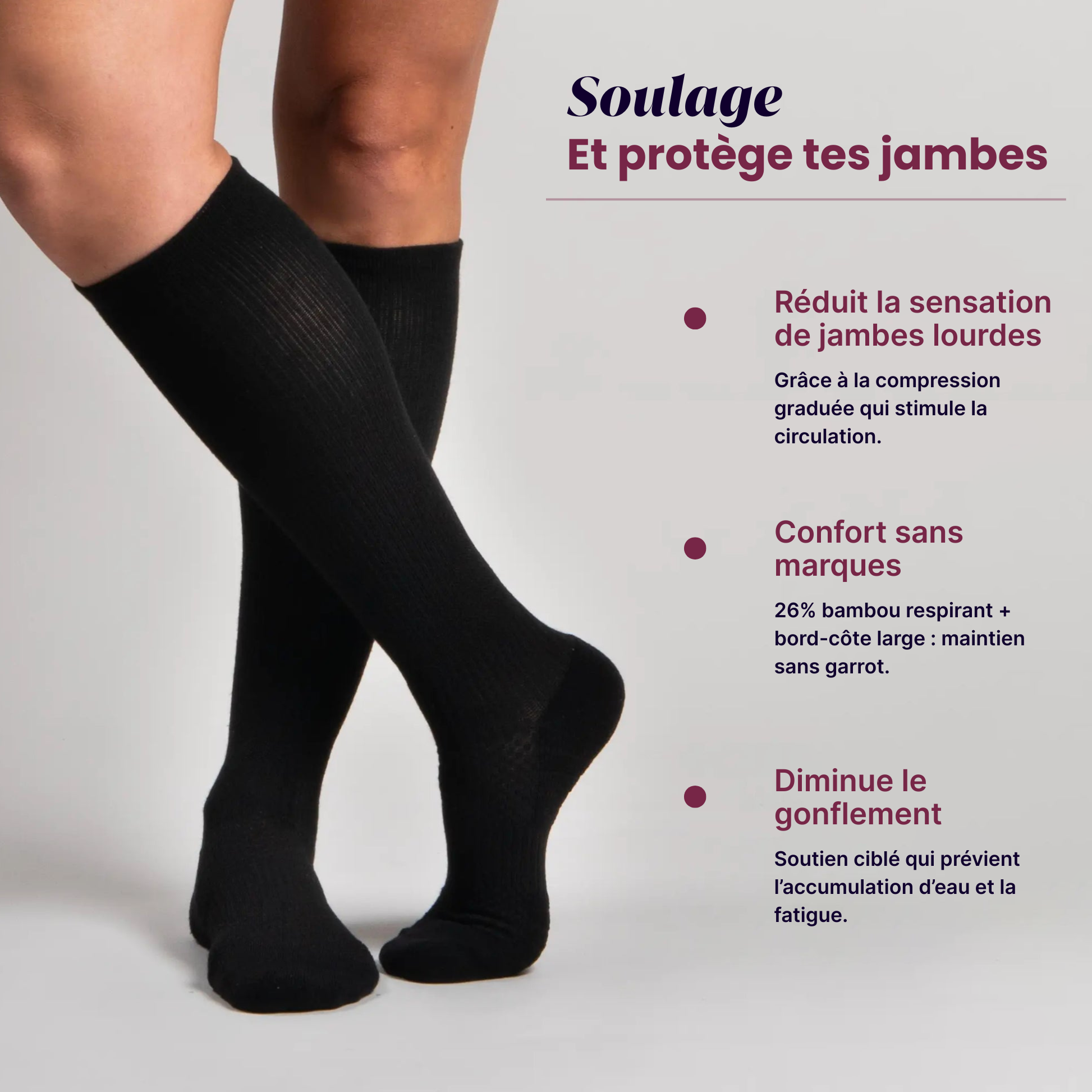 SEYA™ - Chaussette de contention